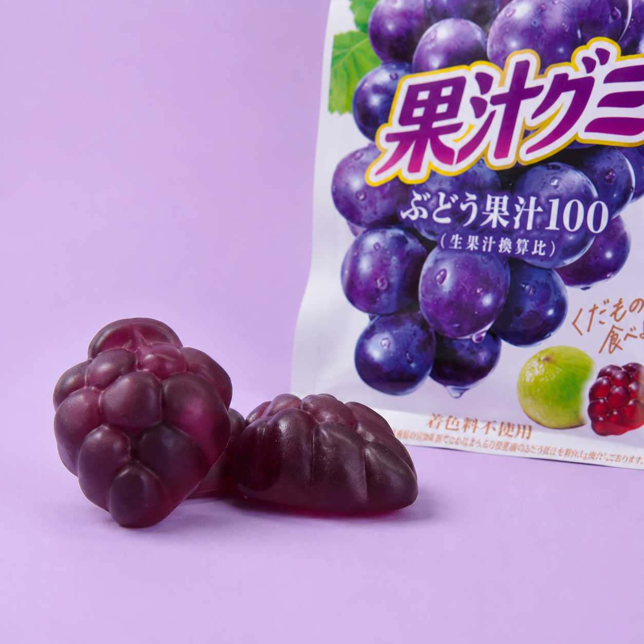 Meiji Kajuu Gummy Grape