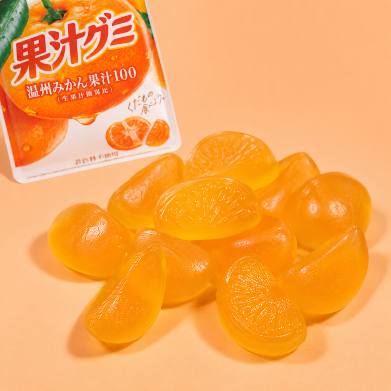 Meiji Kajuu Gummy Mikan
