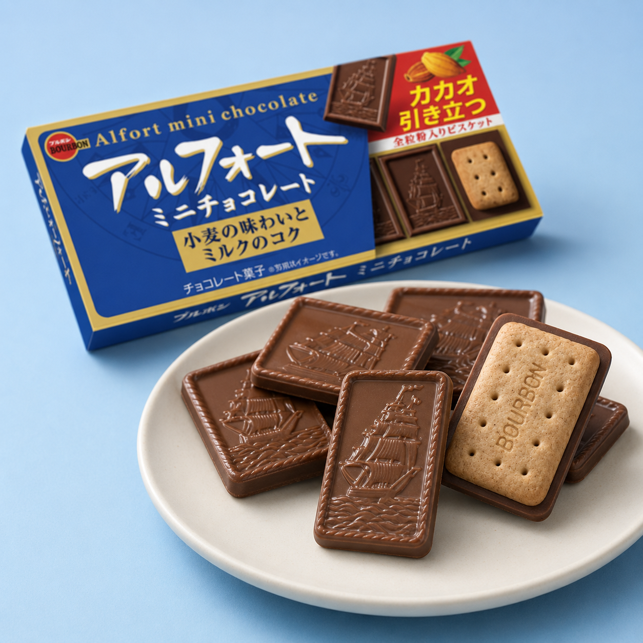 Bourbon Alfort Milk Chocolate