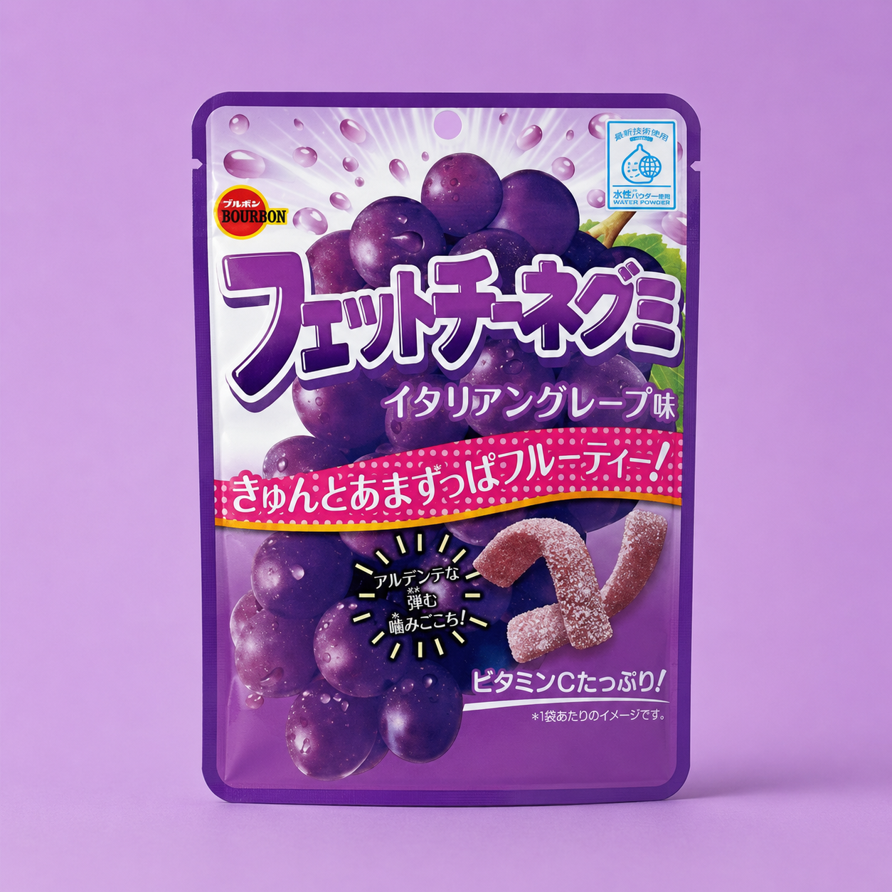 Bourbon Fettuccine Gummy Italian Grape